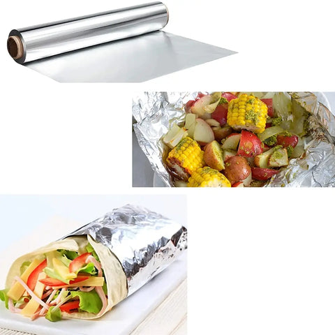 Freshwrapp Aluminium Foil (Pack Of 3) | Food Packing , Wrapping, Storing And Serving