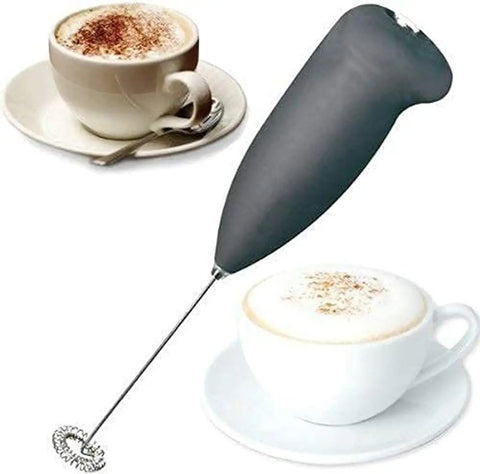 Electric Handheld Milk frother Wand Mixer Frother for Latte Coffee Hot Milk, Milk Frother for Coffee, Egg Beater, Hand Blender