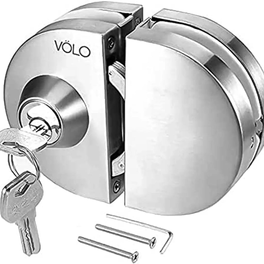 Central Door Lock for Home Main Door with 3 Pin Cylinder Keys and Bullet DeadBolts | Operated from Both Side of The Door | Slim Design, Small Size Pocket Friendly Keys (3Keys)