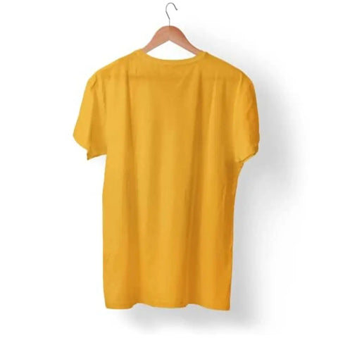 Coffee Now - Yellow - Printed t Shirt - Comfortable Round Neck Cotton.