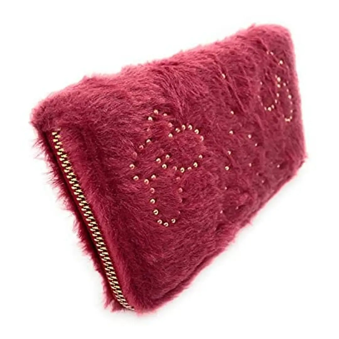 Heart Stealer Ladies Purse/Wallets/Clutch Handbags/Coin Purse/Card Holder(Maroon)