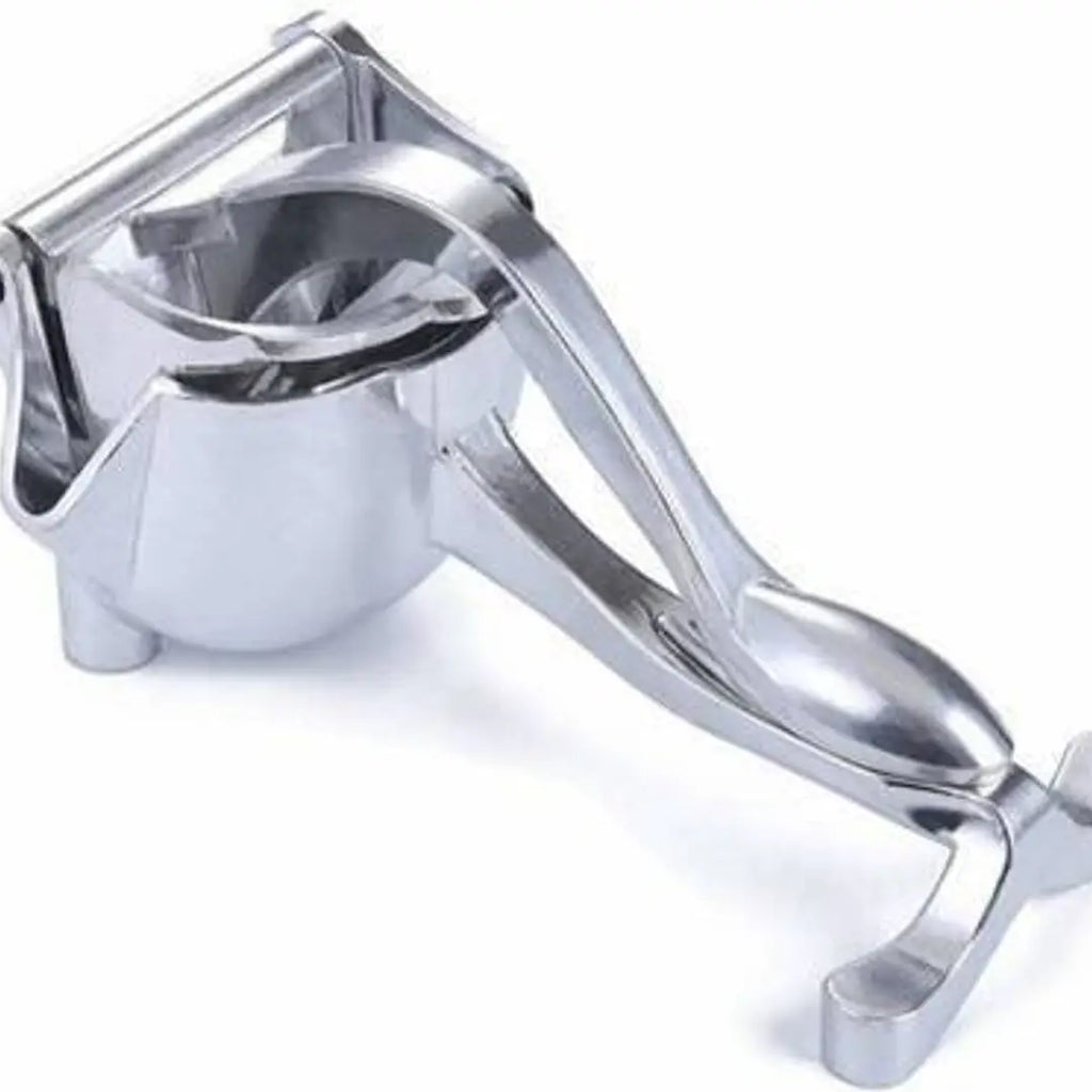 Aluminium Hand Juicer Alloy Fruit Hand Squeezer Heavy Duty Juicer Manual Fruit Press Squeezer (Silver Pack of 1)