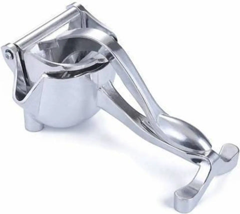 Aluminium Hand Juicer Alloy Fruit Hand Squeezer Heavy Duty Juicer Manual Fruit Press Squeezer (Silver Pack of 1)