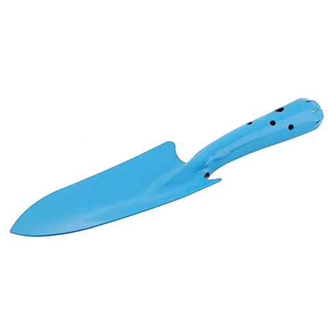 Metal Home Garden Tool Planting Gardening Digging Hand Trowel Spade Blue