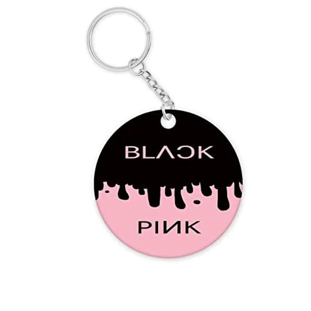 NH10 DESIGNS Black Pink Mug Blackpink Signature Mug with Keychain Gift for Girls Boys Hd Printed Microwave Safe Three Tone Black Ceramic Coffee Mug (350 ml)(3TONEBLKPNKMK-07) Pack of 2