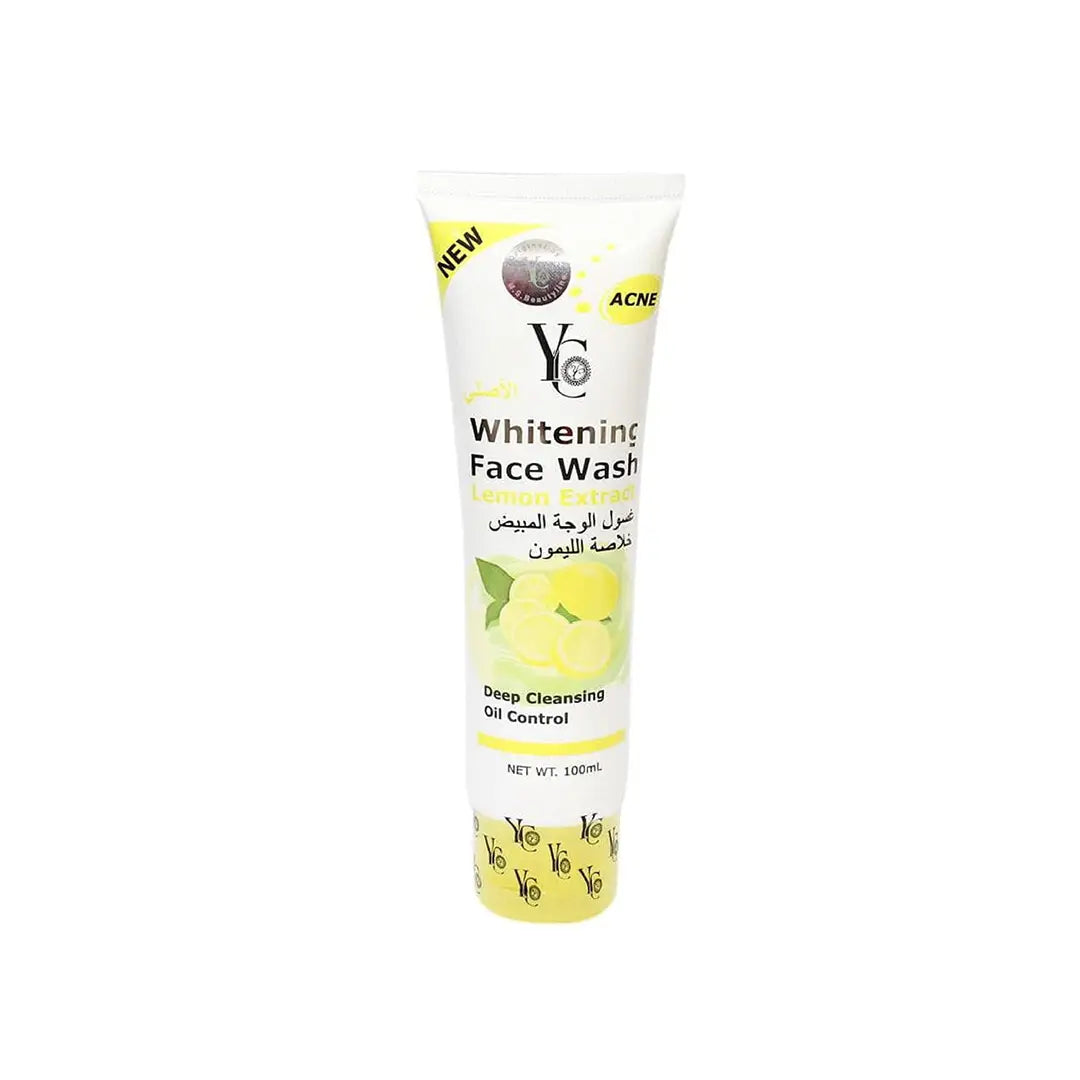 YC Whitening Lemon Extract Deep Cleansing Oil Control Face Wash - 100ml