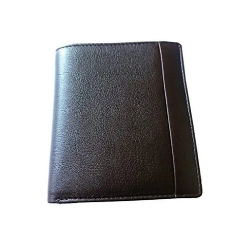 WSD men's brown synthetic wallet (WSDWallet007) (brown)