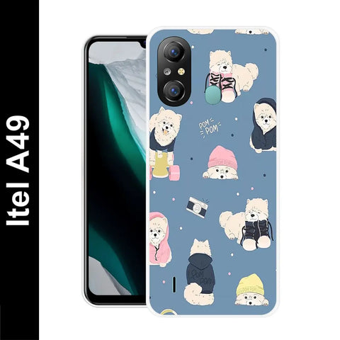 Designer Silicon Printed Mobile Covers For Intel A49