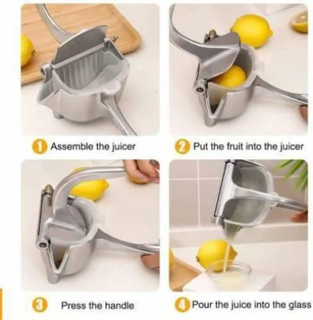 Aluminium Hand Juicer Heavy Duty Aluminium Metal Manual Hand Press Juicer, Fruit Juicer, Hand Juicer, Lemon Squeezer