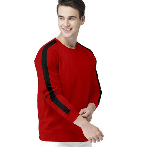 Solid Round Neck T-Shirt for Men