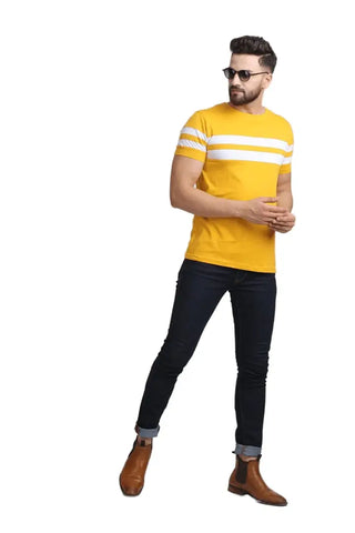 BET Branded Men's TEES (Small, CBC 2 Yellow)