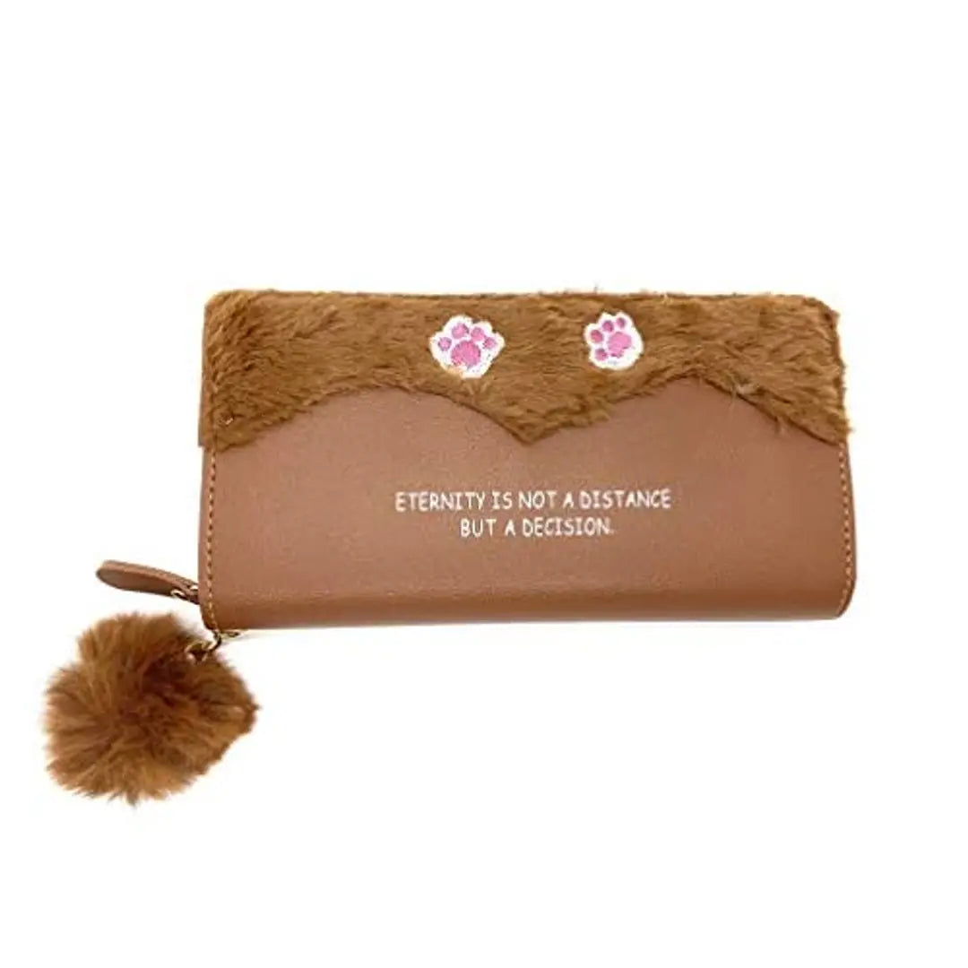 Heart Stealer Ladies Purse/Wallets/Clutch Bags/ Coin Purse Card Holder/Soft Pu Leather (Copper)