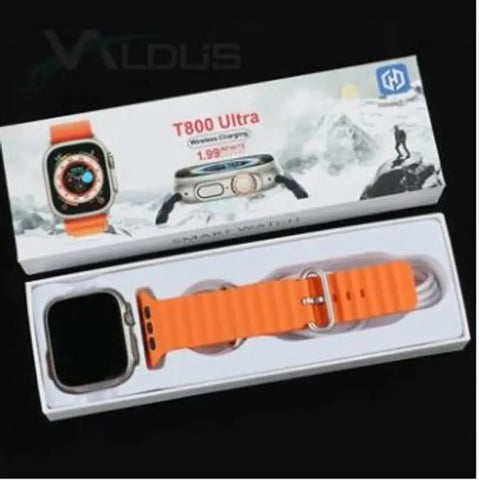 Ultra Seris 8 Smart Watch T800 Bluetooth Call Wireless Charge Fitness  Smartwatch