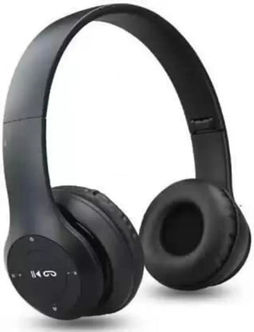 P47 Wireless Bluetooth Over-Ear Headphones With Microphone