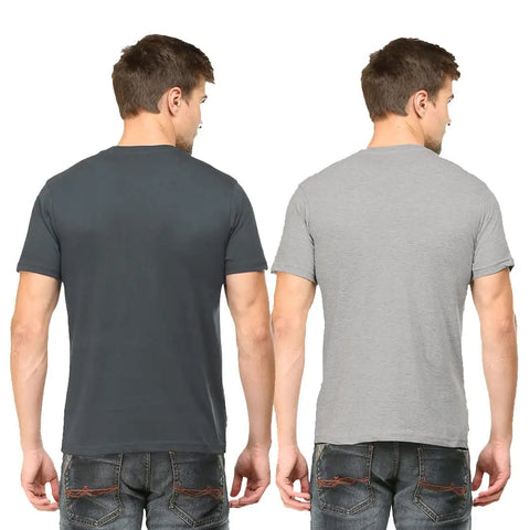 Cool Plus Men's T-Shirts Regular Fit Pack of 2