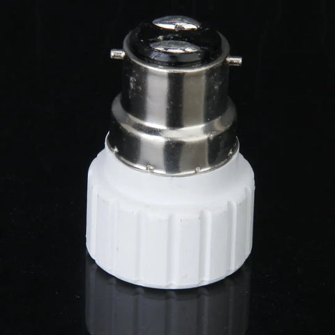 MAXBELL LED Halogen CFL Light Bulb Lamp Adapter B22-GU10 Bayonet Socket Converter