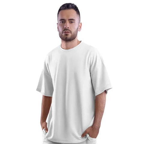 Cool Plus Solid Oversized Unisex T-Shirt