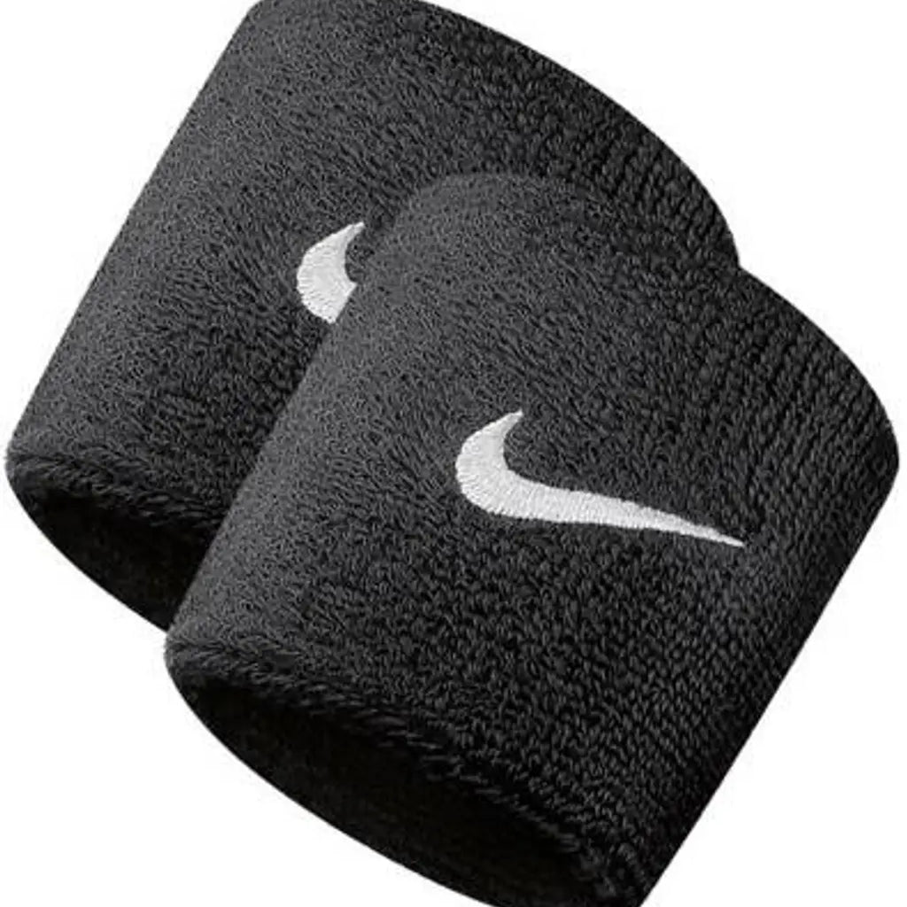 WristBand Black Fitness Band&nbsp;(Black) - Pack of 1 Pair