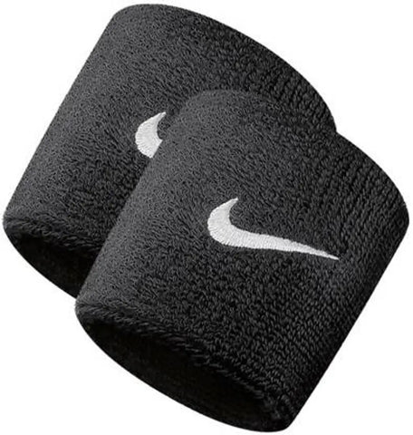 WristBand Black Fitness Band&nbsp;(Black) - Pack of 1 Pair