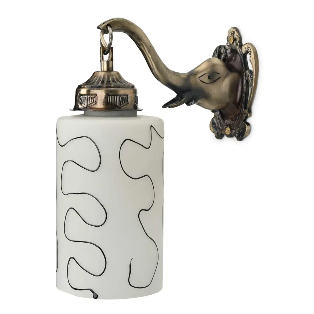 VERMA Elephant Shape Wall Fitting Lamp Light-T6