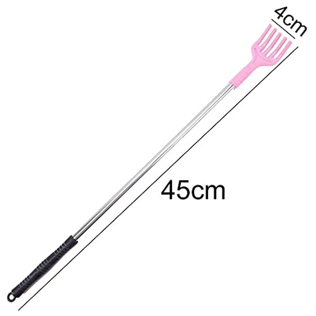 Generic Khujli Stick Plastic Back Body Itch Scratcher Rod and Massage Stick Portable Extendable Telescopic Back Scratcher Hand Massage Tool