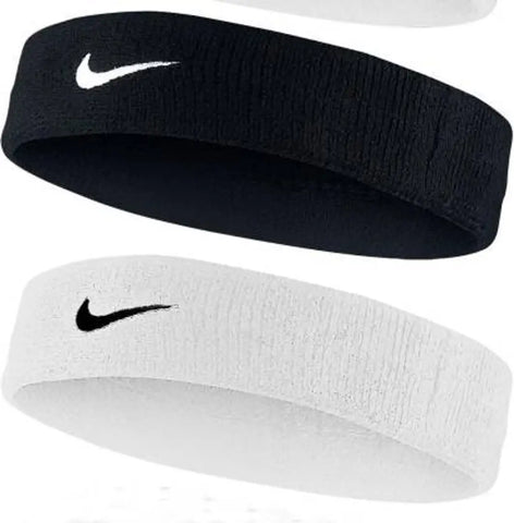 Sweatband Headband For Sports Activity Gym, Fashion For Boys Fitness Band&nbsp;(Pack of 2) (Black, White)