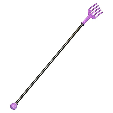 Generic Khujli Stick Plastic Back Body Itch Scratcher Rod and Massage Stick Portable Extendable Telescopic Back Scratcher Hand Massage Tool