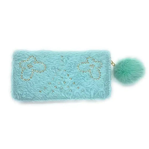 Heart Stealer Ladies Purse/Wallets/Clutch Handbags/Coin Purse/Card Holder(Aqua)