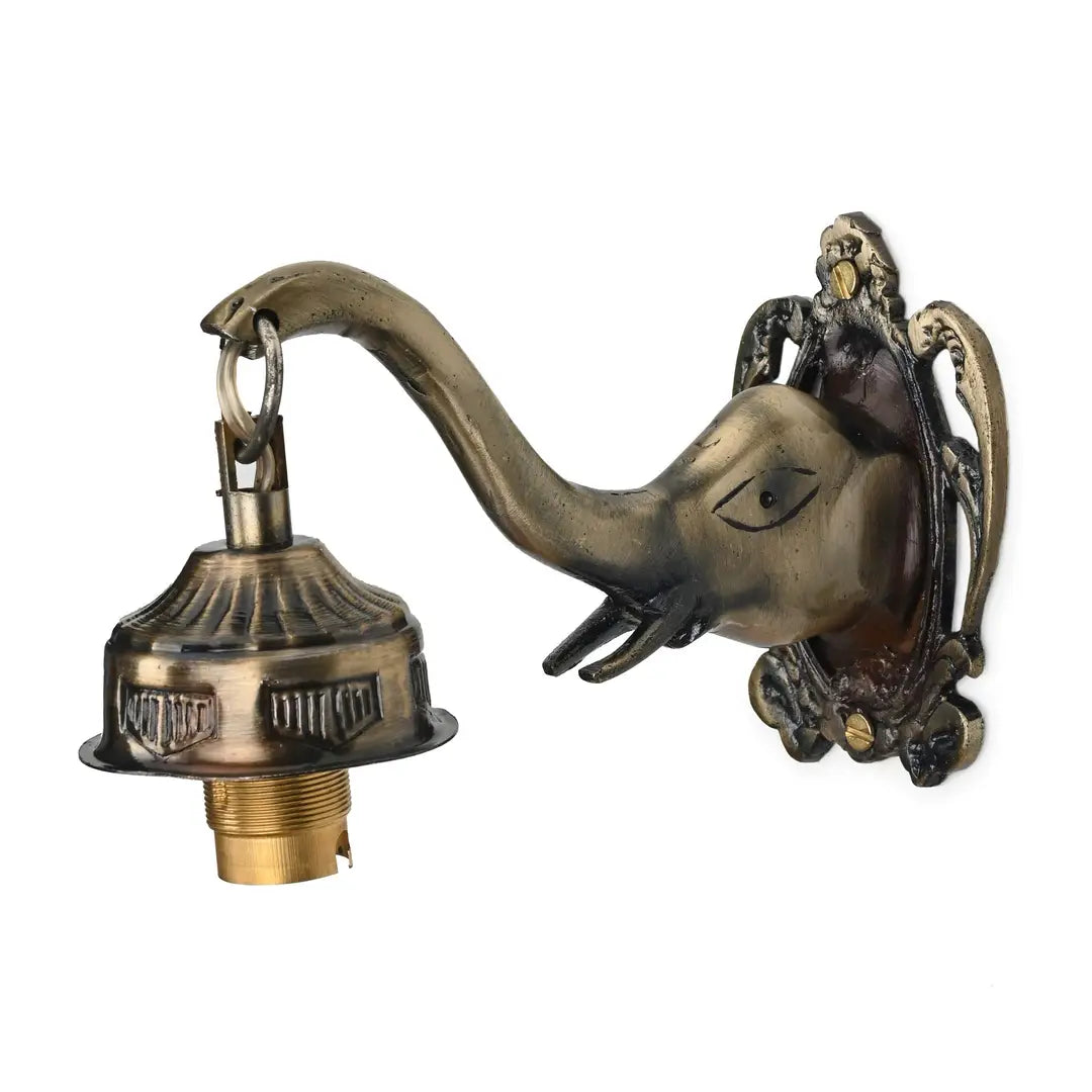 VERMA Elephant Shape Wall Fitting Lamp Light-T5