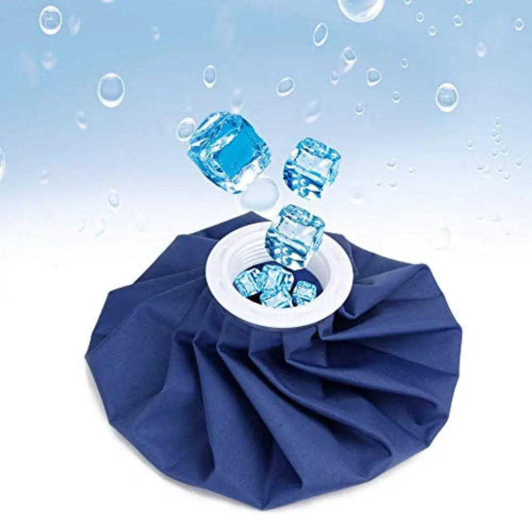 RATEHALF Cold Pack Reusable Ice Bag Hot Water Bag for First aid, Injuries, Hot & Cold Therapy and Pain Relief