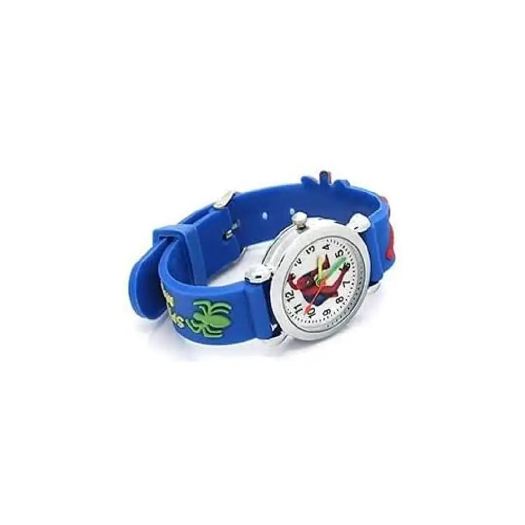 J JAMVAI New Kids Blue SPIDAEMAN Analog Watch for Boys and Girls