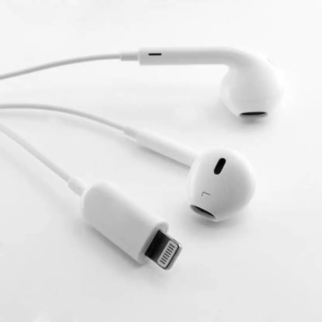 iPhone Earbuds Headset for iPhone 11/11Pro Max/X/XS Max/XR/8 Wired Headset&nbsp;&nbsp;(White, In the Ear)